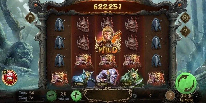 Luật chơi Hắc Hoại Ngộ Không Go88