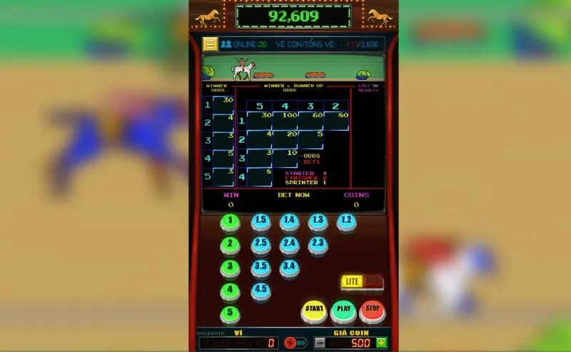 Những bí kíp chơi đua ngựa máy xèng Go88