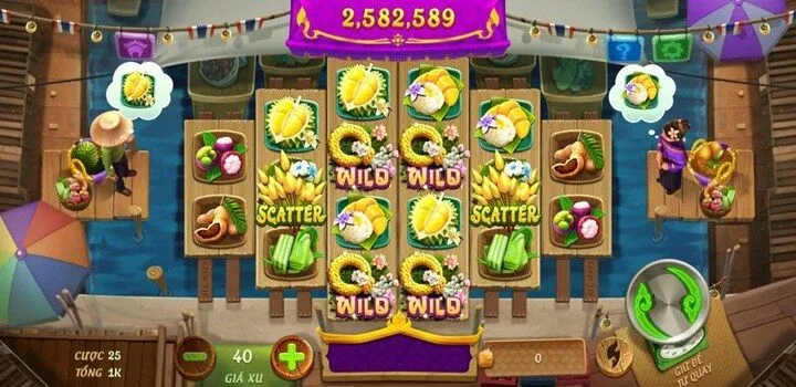 Chủ đề mới mẻ của trò chơi Thương Gia Chợ Nổi